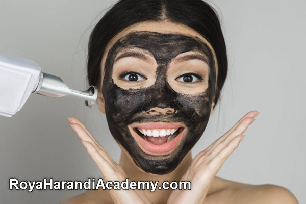 هزینه لیزر هالیوودی یا کربن تراپی | آکادمی رویا هرندی