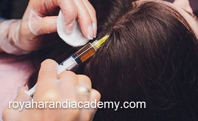 مزوتراپی مو در بهترین آکادمی زیبایی | آکادمی رویا هرندی