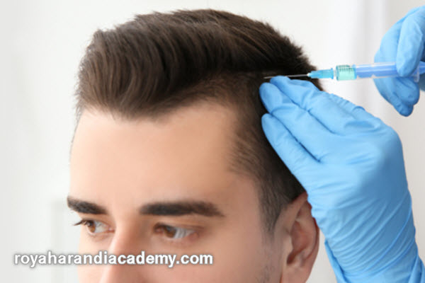 بهترین کلینیک مزوتراپی مو در غرب تهران | آکادمی رویا هرندی